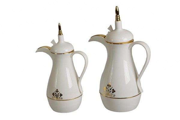 Bavary Flask 24 Sıcak Soğuk 2'li Termos | Beyaz