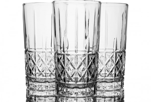 Bavary | 12-er | Wasserglas | Trinkglas | Transparent | 12 Personen | By-w5409ht-1