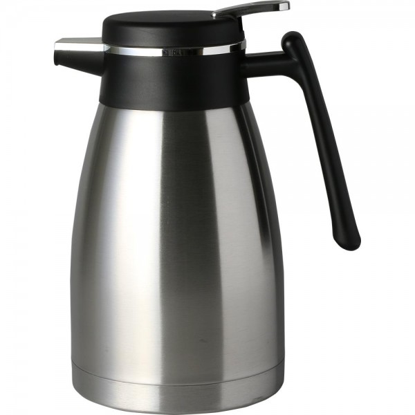 Bavary 1.2L Modern Tasarım Orta Boy Termos 18/10 Çelik | Gümüş Trm-0011